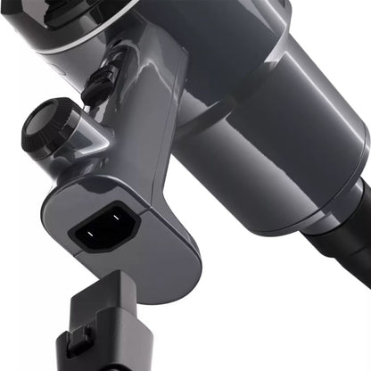 Close-up of a car dryer grip on a white background