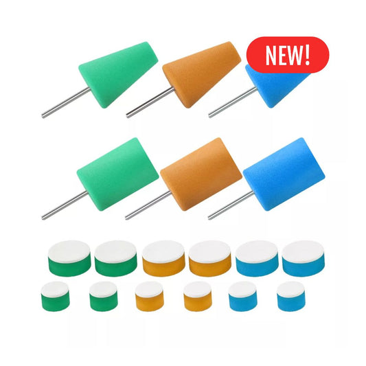 chemicalworkz Polishing Cone & Foam Pad Set chemicalworkz with new label