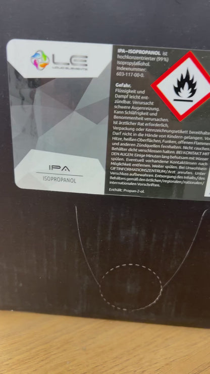 5L Liquid Elements IPA - Isopropanol Alcohol 99.9%