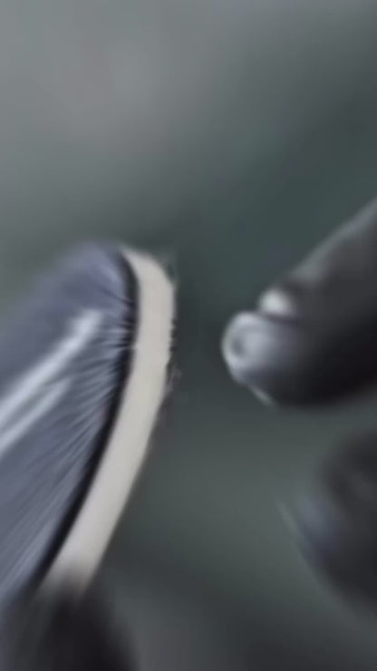 Chemicalworkz Felt Glass Polish Pad reel with chemicalworkz rotary polisher