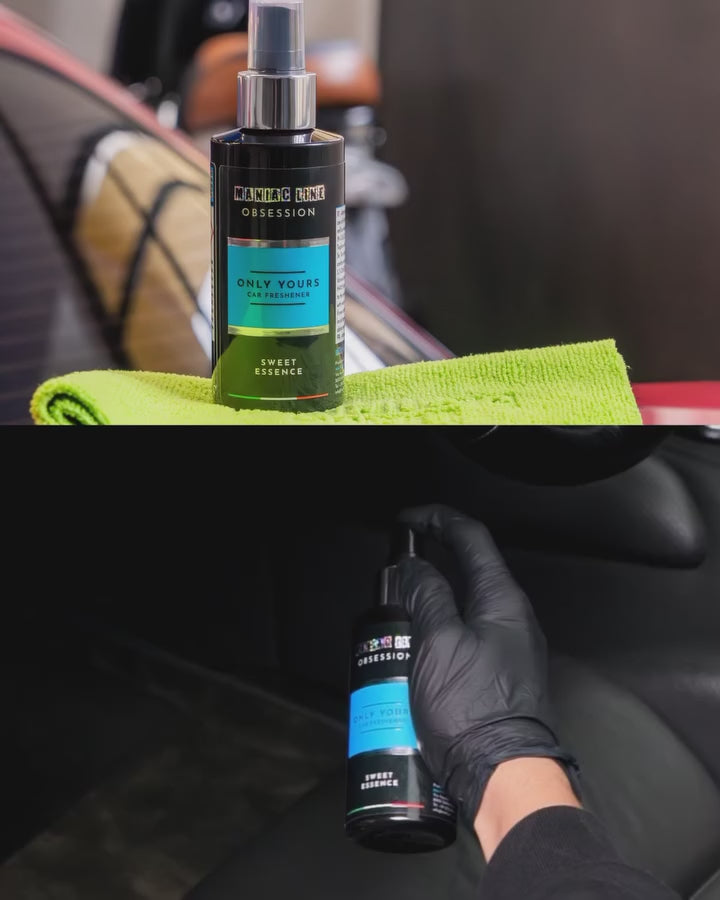 How to use sprayable air freshener Maniac Line Obsession.