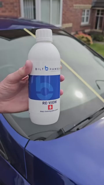 Bilt hamber re-view glass polish on Ford Focus