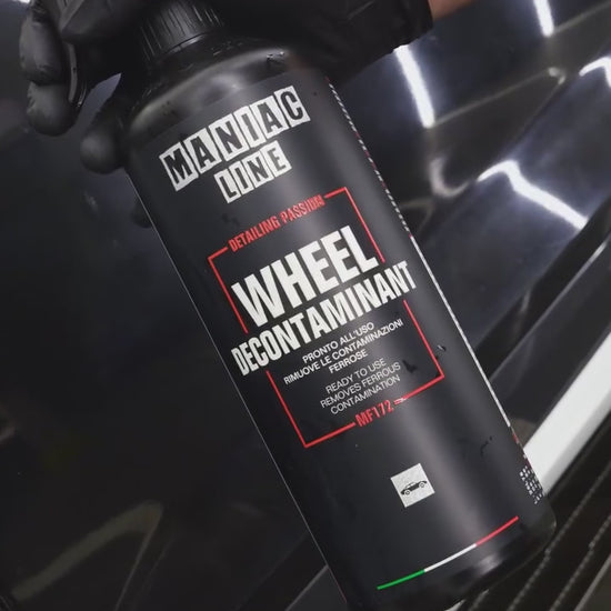Maniac Wheel Decontaminant 1L how to use reel
