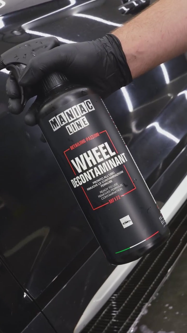 Maniac Wheel Decontaminant 1L how to use reel