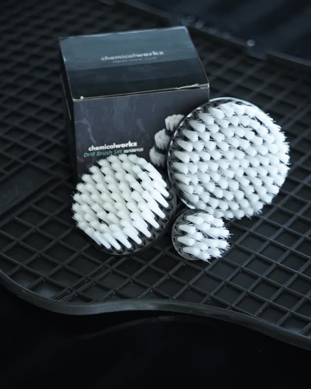 Chemicalworkz Drill Brush Set 3pcs Reel