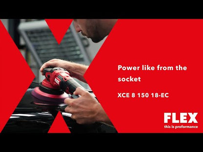 Flex XCE 8 150 Cordless Orbital Polisher Kit (New 2025 version) info