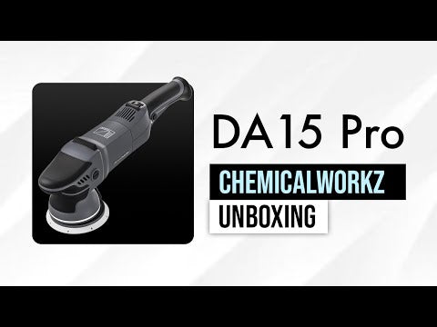 Chemicalworkz DA15 Pro - 15mm Orbit Dual Action Polisher Unboxing