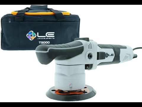 how to use Liquid Elements T2000 V4 8mm Orbit Dual Action Polisher