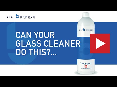 Info Bilt Hamber Trace-Less Glass Cleaner