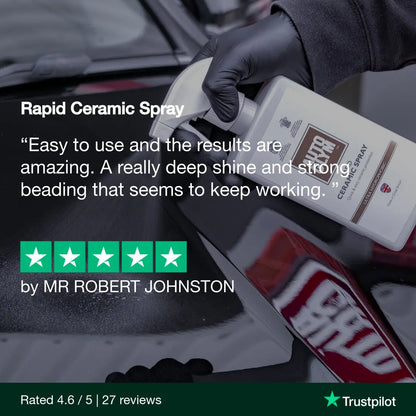 Autoglym Rapid Ceramic Spray, positive feedback on Trustpilot. Autoglym Ireland