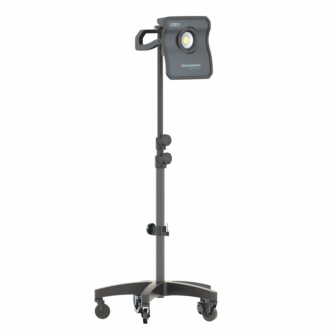 Scangrip Ireland. Scrangrip Cork Ireland. Scangrip Wheel stand for flood light. LED light stand