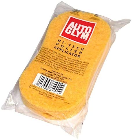 Polish applicator sponge. Autoglym Cork Ireland. Sponge for car