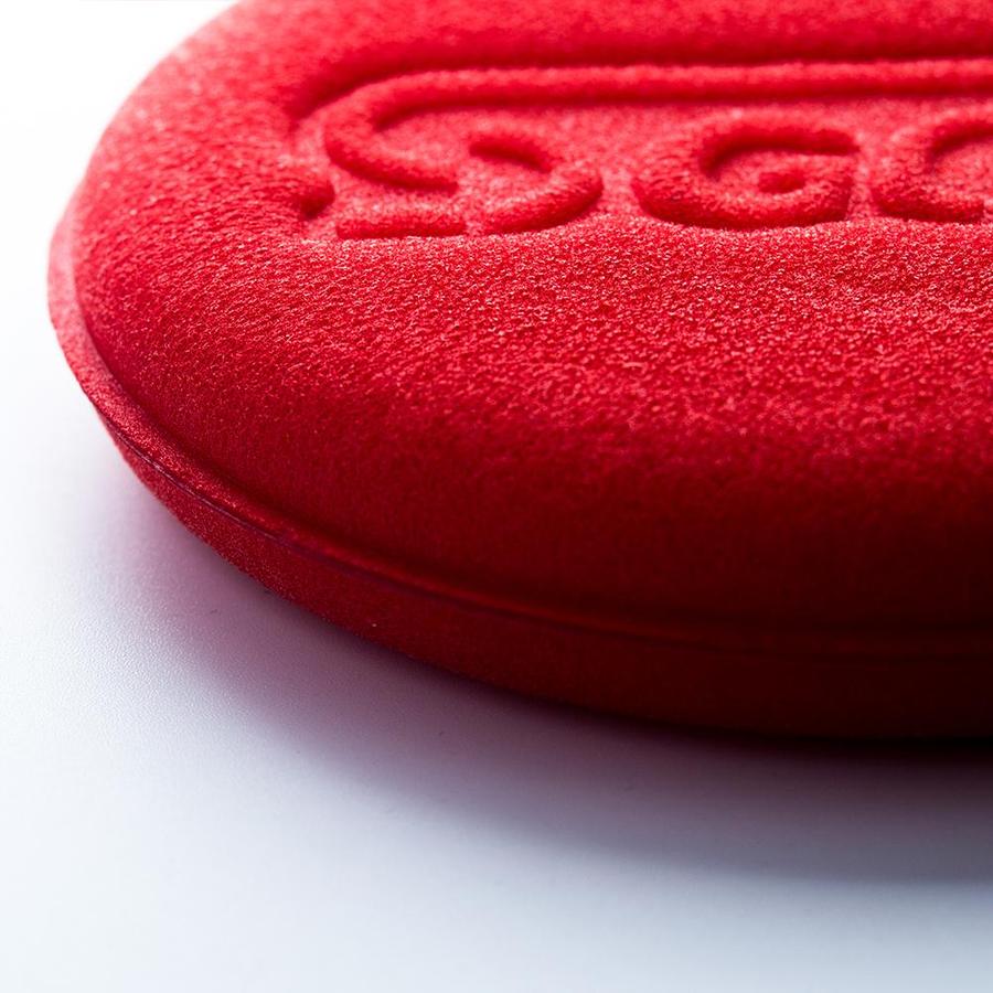 SGCB Cork Ireland. Wax applicator pad in red. 6 pack of ceramic applicator. wax applicator, tyre dressing applicator.SGCB Cork Ireland