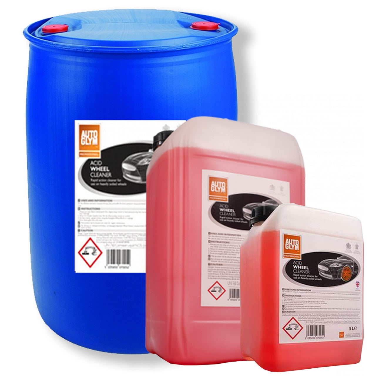 Autoglym Acid Wheel Cleaner. Rapid action, acid-based wheel cleaner.