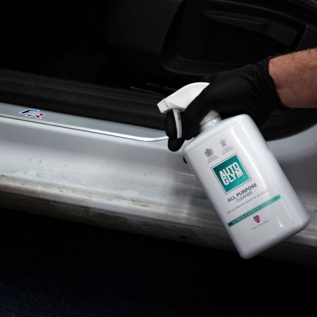 Autoglym all purpose cleaner. APC 5L. Surfex HD 5. Autoglym Cork Ireland. Clean interior. clean exterior for dirt. prewash car with APC