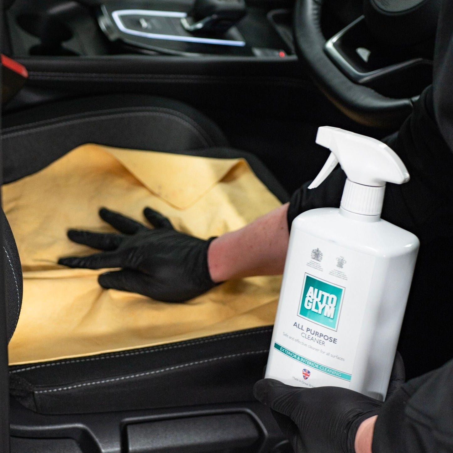 Autoglym all purpose cleaner. APC 5L. Surfex HD 5. Autoglym Cork Ireland. Clean interior. clean exterior for dirt. prewash car with APC