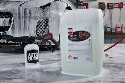 Autoglym Heavy Duty TFR. Traffic Film Remover. Autoglym High Foam TFR. Autoglym Shampoo foam gun. Clean tractor and lorries and trucks. Autoglym Cork Ireland