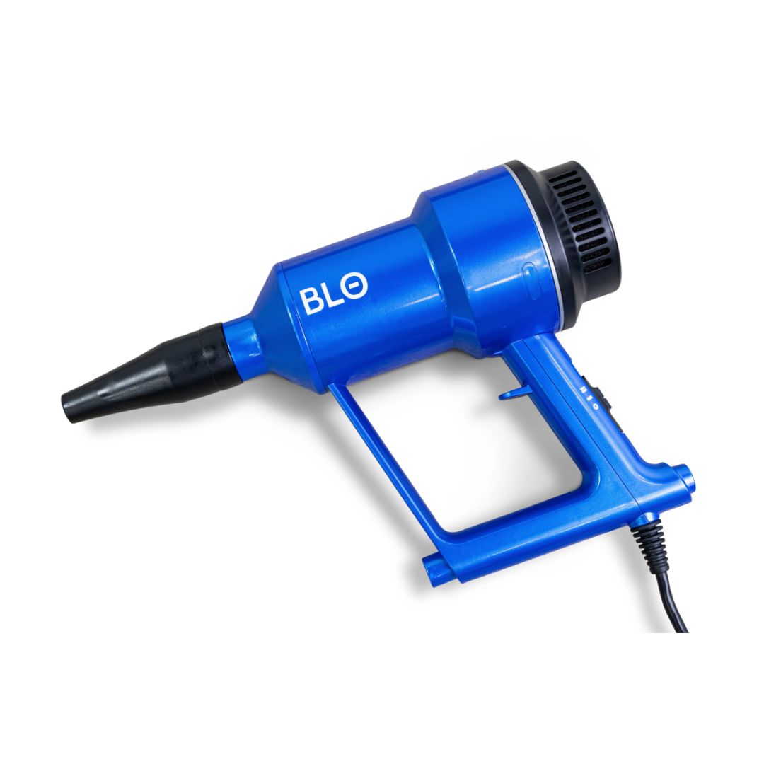 BLO AIR-S Hand Held Car Dryer. Blue. Blo Car Dryer Ireland