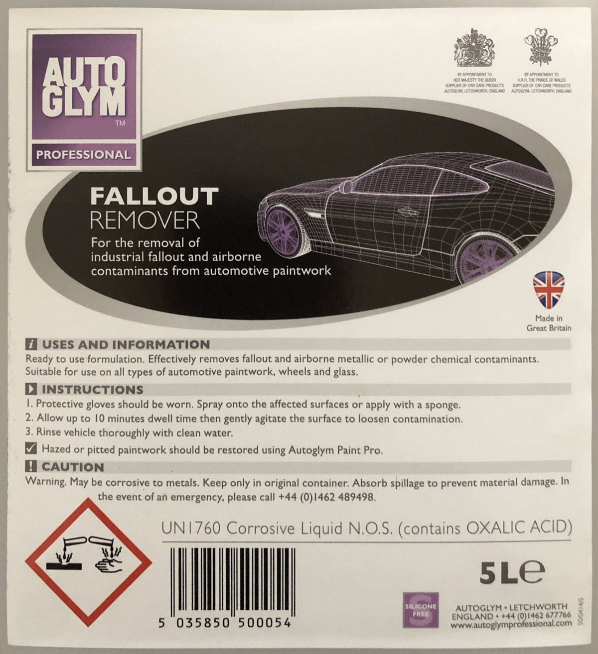 Autoglym Fallout Remover instructions. How to use Autoglym Fall out remover. Autoglym Cork Ireland