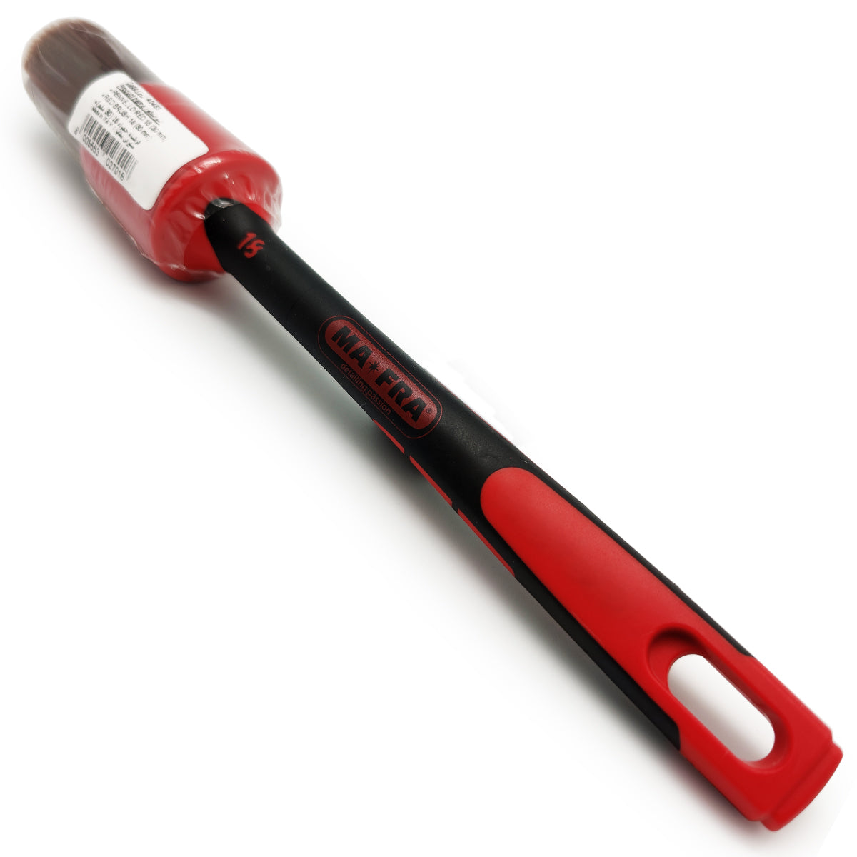 Labocosmetica Detailing Brush 18 (30mm) Red Chemical Resistant brush for wheels. Labocosmetica Cork Ireland. Labocosmetica Ireland