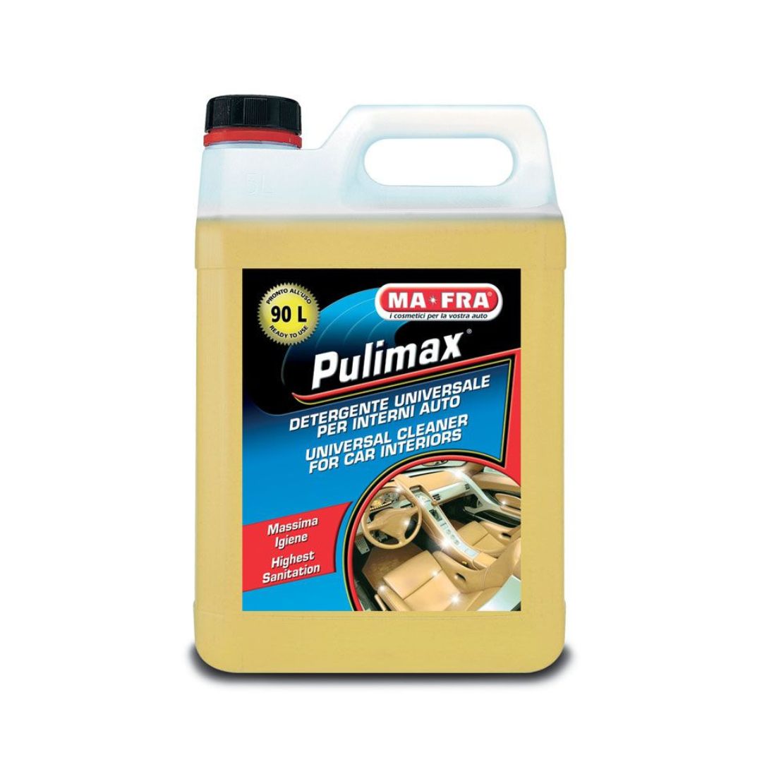 MaFra Pulimax Interior Cleaner 500ml. Best interior cleaner. black bottle with sprayer. safe interior cleaner. MaFra Ireland