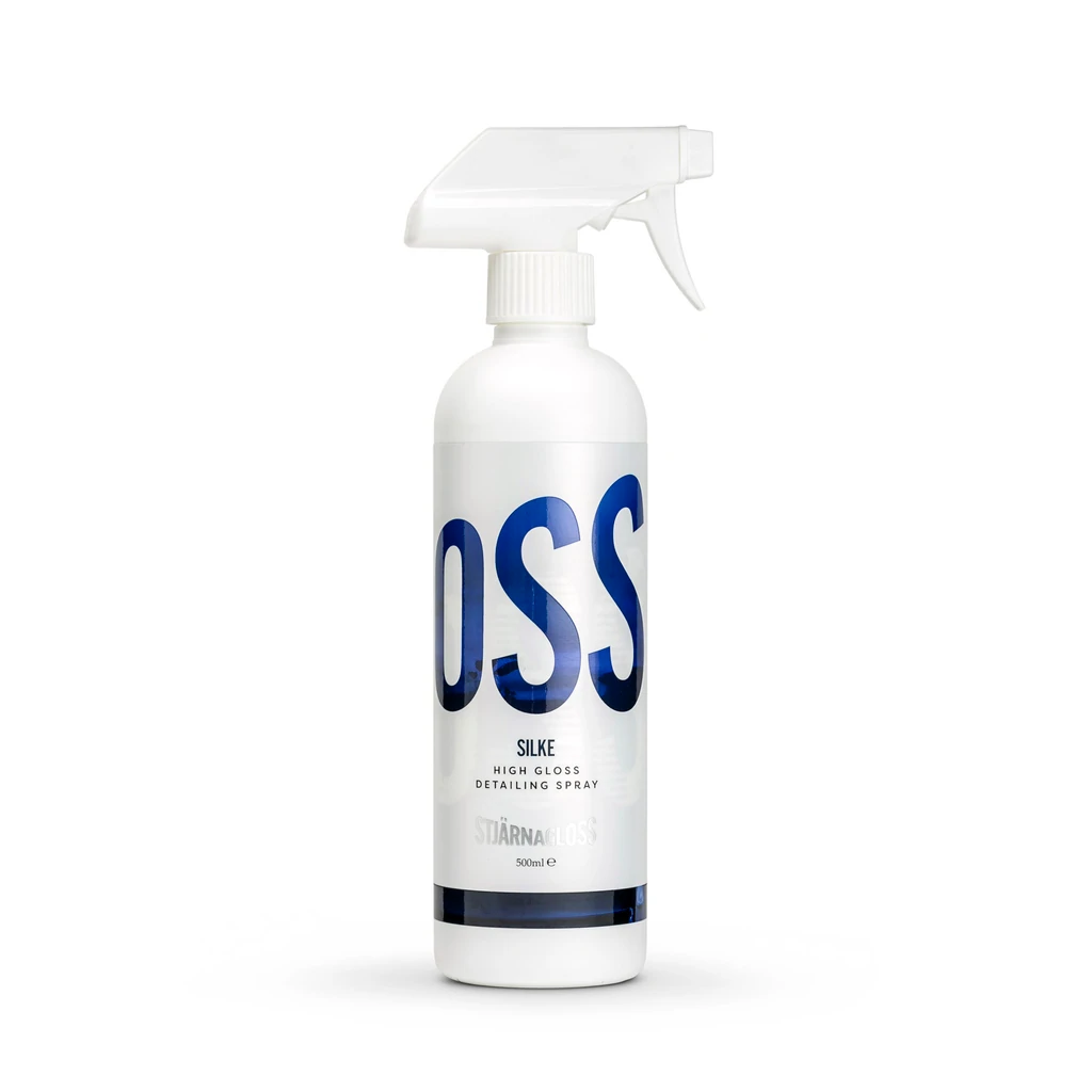 Stjarnagloss Silke Quick Detailer. Stjarnagloss Ireland, Stjarnagloss Cork Ireland. High shine and gloss Quick Detailer. Silke 500ml