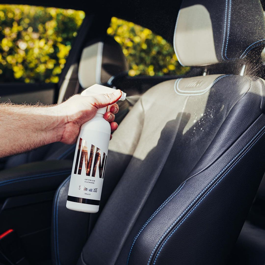 Stjarnagloss Interior Cleaner. Cleaner for dashboard. Interior plastic cleaner. Interior fabric cleaner. Stjarnagloss Ireland, Stjarnagloss Cork Ireland