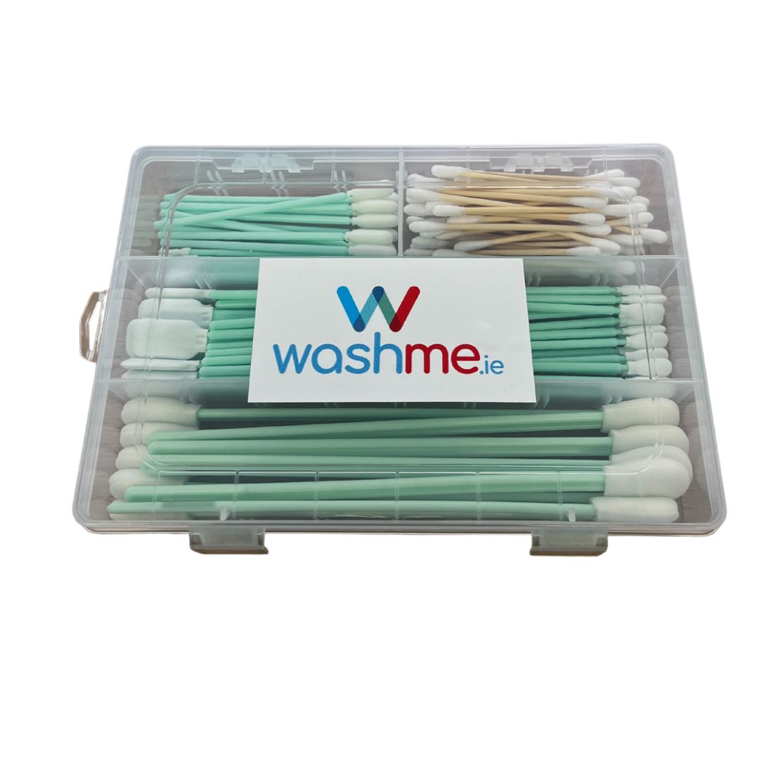 The WashMe Detailing Swabs Box with 272 pieces to reach even the most hidden and awkward places. All swabs are high quality foam and anti-static. Foam Cleaning Swab Sticks Foam Tip Cleaning Swabs Sponge Stick.