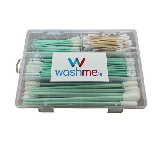 The WashMe Detailing Swabs Box with 272 pieces to reach even the most hidden and awkward places. All swabs are high quality foam and anti-static. Foam Cleaning Swab Sticks Foam Tip Cleaning Swabs Sponge Stick.