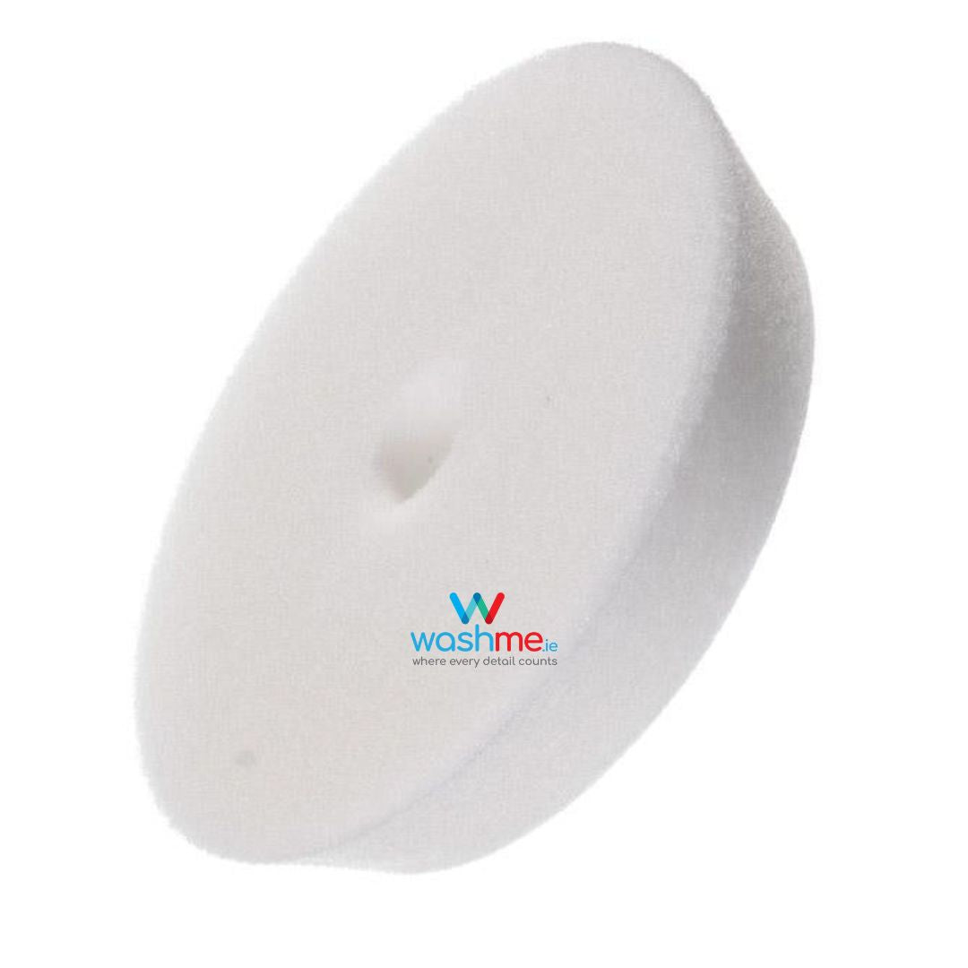 WashMe Polishing Pad White 5". Slim Pad for polishing. Cutting pad. High cutting compound pad. washme.ie. Best pads for Flex, Rupes, ShineMate, Liquid Elements polishing pad.