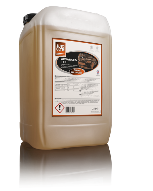 Autoglym TFR. strong traffic film remover for lorry truck and tractor. best truck cleaner. Autoglym Cork Ireland