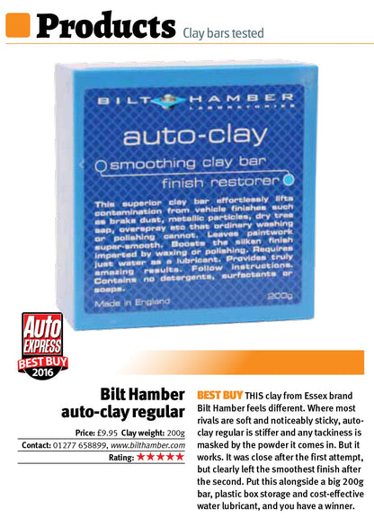 Award winning best clay bar Bilt hamber clay bar medium - auto-clay - best clay bar - tar removal - clay bar test