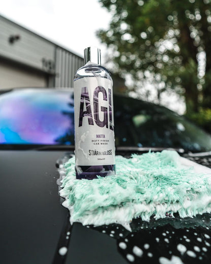 Audi S3, Stjarnagloss Matta shampoo. Shampoo for matte paintwork. Stjarnagloss Ireland