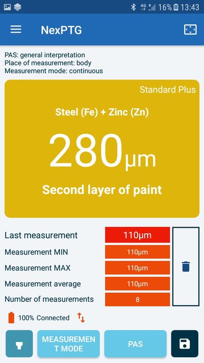 NexDiag Ireland. Paint Depth Gauge measurement too. Paint tool. Polishing paint thickness gauge. Nex Diag Cork Ireland. Phone App