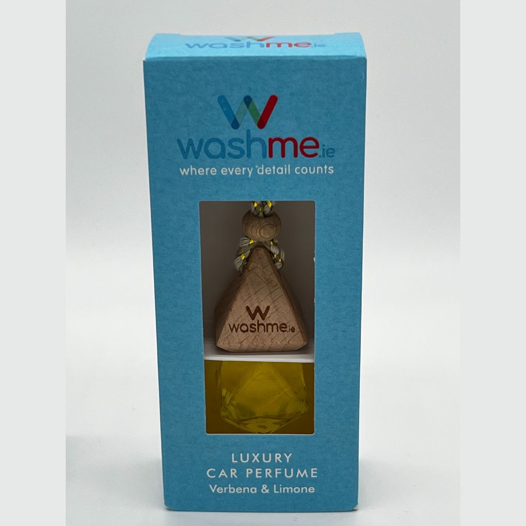washme.ie air freshener. Car perfume for vent. Vanilla, citrus smell. Green tea scent for car. car smell. Long lasting car smell. present for car guy.